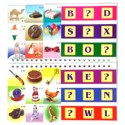 Missing Letters - (KV) - EKT0238