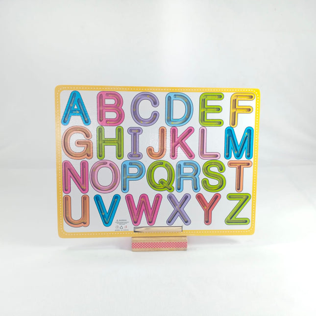 Extrokids Wooden Tracing Board - Uppercase ABC - EKT1884