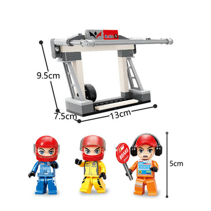 -Limit Emergency Maintenance 2 Cars Building Set (423 Pieces) (Multicolor)