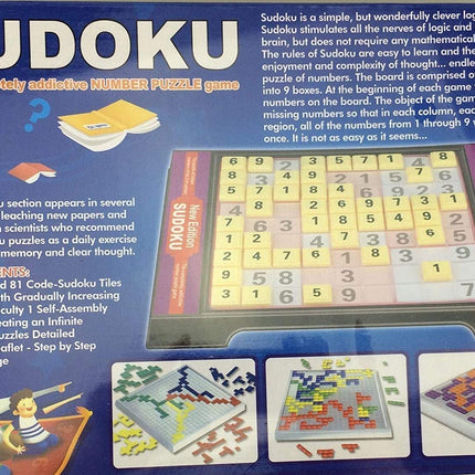 Extrokids Sudoku Board Games for Kids and Adults Number Puzzle Educational Toy Party Family Game - EKR0260