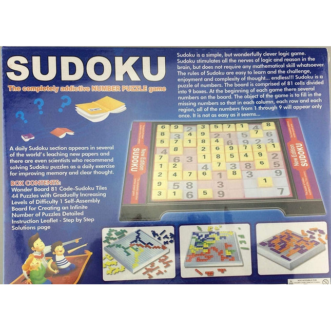 Extrokids Sudoku Board Games for Kids and Adults Number Puzzle Educational Toy Party Family Game - EKR0260