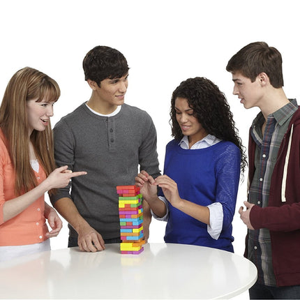 -Wooden Jenga Blocks - Color - EKT0625