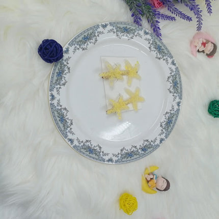 Double Star Clip - Yellow - CTKA0058