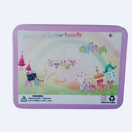 Extrokids Wooden Game Of Letter Beads - EKT1718