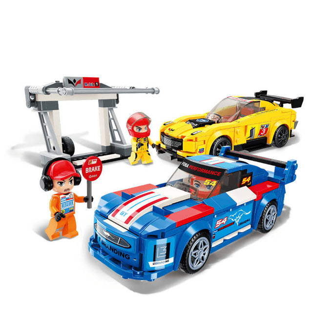 -Limit Emergency Maintenance 2 Cars Building Set (423 Pieces) (Multicolor)
