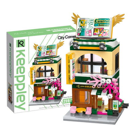 Time Book Store Bricks Toy for Girls 6-12 and Up (259 Pieces)