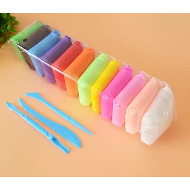 12 in 1 soft clay for kids - EKC1965