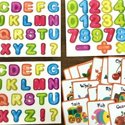 Extrokids Magnetic Play Box Alphabets and numbers - EK1623