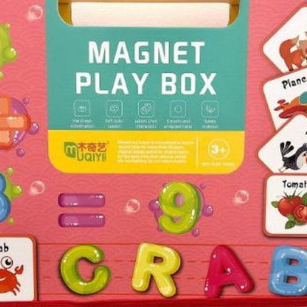 Extrokids Magnetic Play Box Alphabets and numbers - EK1623
