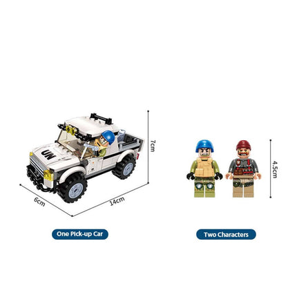 Sting's Assaulted Building Blocks for Kids 6 to 12 Years (128 pcs ) 3201