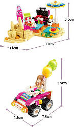 Cherry’s Beach Camping Building Blocks for Kids 6 to 12 Years (198 pcs) 2018