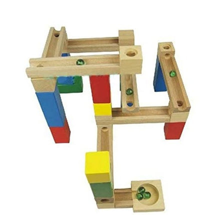 Extrokids Exclusive Wooden Construction marble Slider puzzle Toy For kids - EKT1406