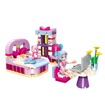 Abby’s Bedroom Building Set Toys for Girls 6+ (116 Pieces) (Multicolor)