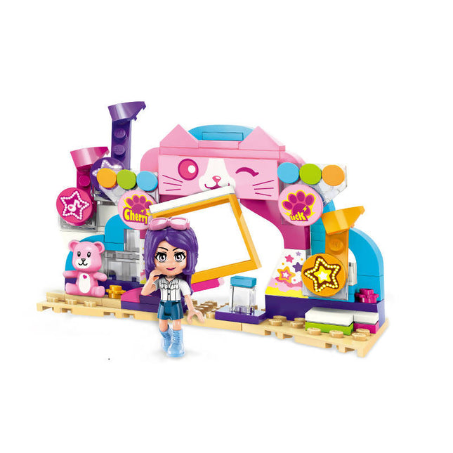 Photo Wall Backdrop Toy for Girls 6-12 and Up (113 Pieces) (Multicolor)