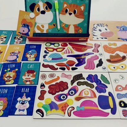 Extrokids Life Learning Animal expression magnetic sticker - EKT1626