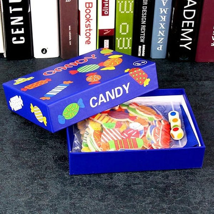 Extrokids Wooden Funny Candy memory matching training Game toy for Children - EKT1418