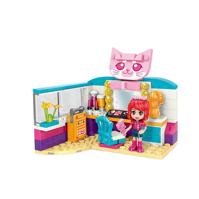 Magic Dressing Room Toy for Girls 6-12 and Up (104 Pieces) (Multicolor)