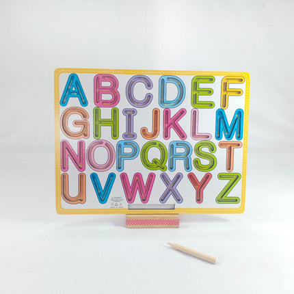 Extrokids Wooden Tracing Board - Uppercase ABC - EKT1884