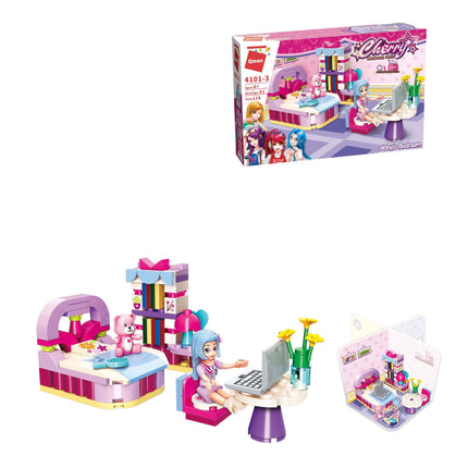 Abby’s Bedroom Building Set Toys for Girls 6+ (116 Pieces) (Multicolor)