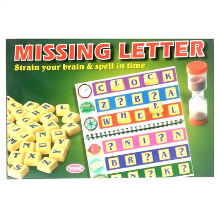 Missing Letters - (KV) - EKT0238