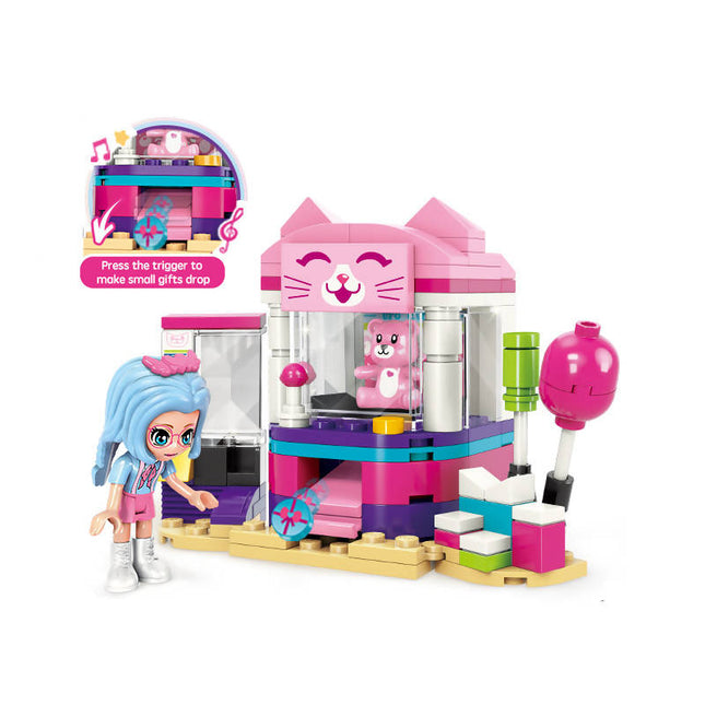 Happy UFO Catcher Toy for Girls 6-12 and Up (137 Pieces) (Multicolor)