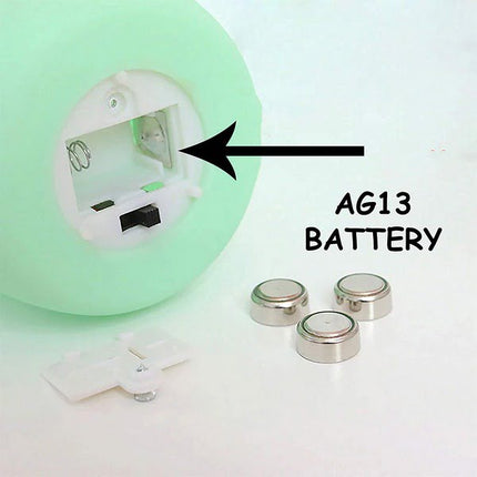 Extrokids BPA & Phthalate Free PVC for Children, Night Lamp Bedroom Light,Replaceable Battery ,Random Colour) - EKH0060