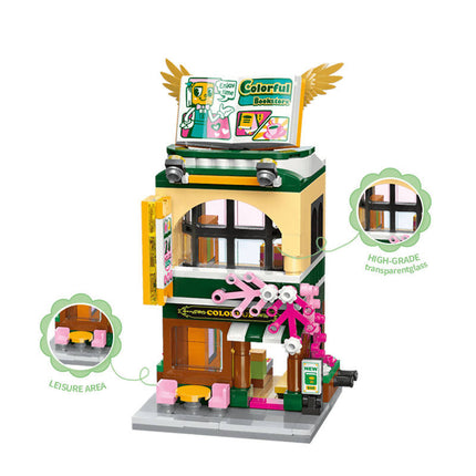 Time Book Store Bricks Toy for Girls 6-12 and Up (259 Pieces)