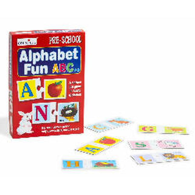 Creative Educational Aids: Alphabet Fun ABC Puzzle (Multi-Color, 52 Pieces)