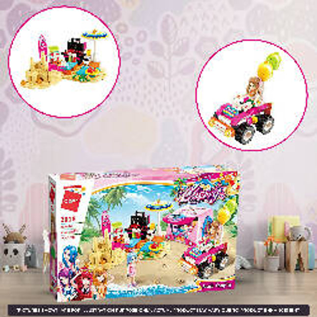 Cherry’s Beach Camping Building Blocks for Kids 6 to 12 Years (198 pcs) 2018