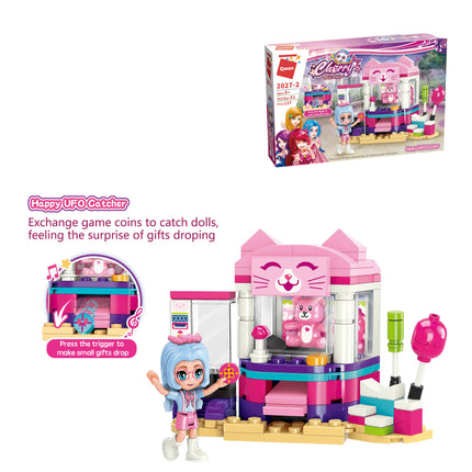 Happy UFO Catcher Toy for Girls 6-12 and Up (137 Pieces) (Multicolor)