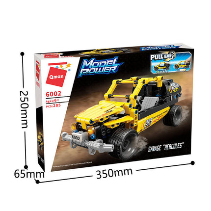 Savage Hercules Building Set (285 Pieces) (Yellow, Black, Pack of: 1)