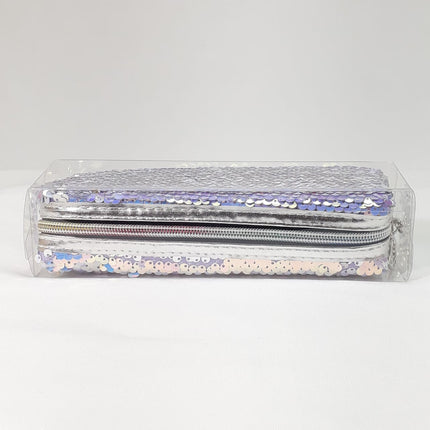 Extrokids Extraordinary Creativity Sequin Pouch Silver - EKC1321