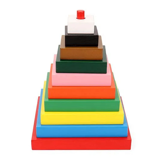 BUILD-A-TOWER PLUS (BIG-10 PIECES)
