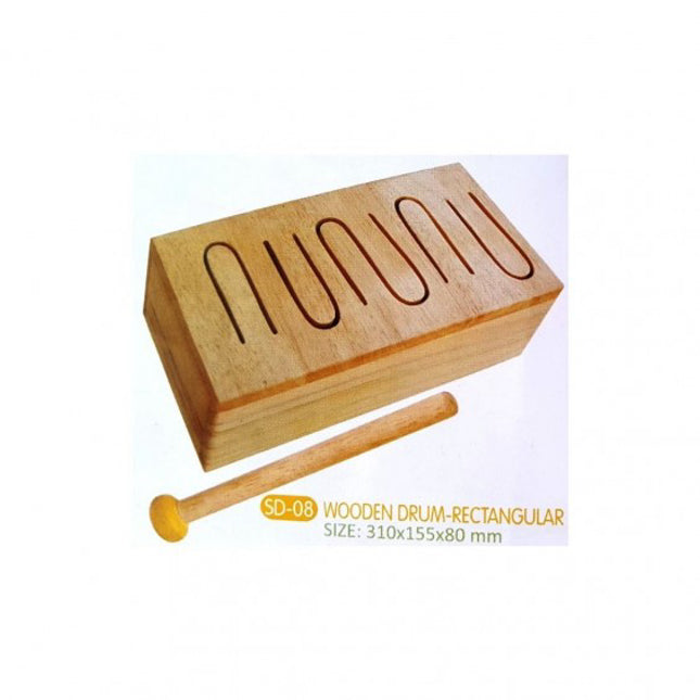 WOODEN DRUM-RECTANGULAR