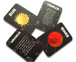 Space Flashcards- Pack of 18