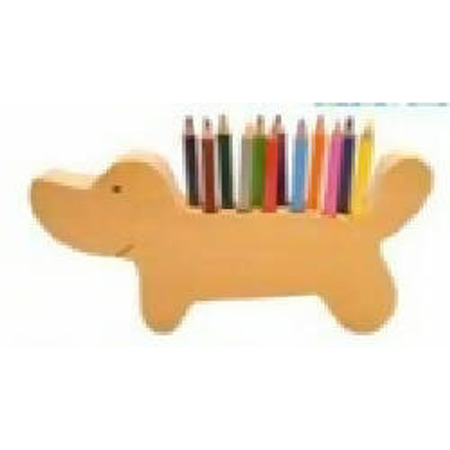 CRAYON HOLDER-BULL DOG