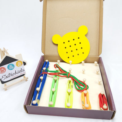 Wooden Elastic Fun Learning - EKT0622