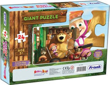 Load image into Gallery viewer, MASHA AND THE BEAR (24 PCS) GIANT FLOOR PUZZLE
