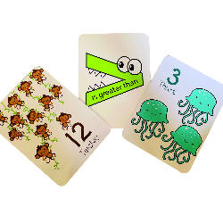 Numbers flashcards and counting activity