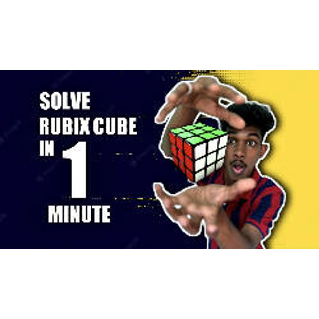 Solve Rubik's cube in a minute