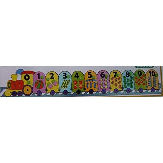 NUMBER TRAIN PUZZLE