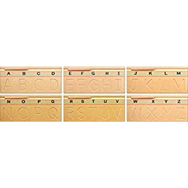 CARVING ENGLISH ALPHABETS-UPPERCASE (ABC)