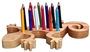 CRAYON HOLDER-LIZARD-COLOURED