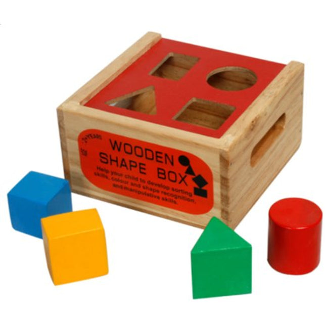 WOODEN SHAPE BOX