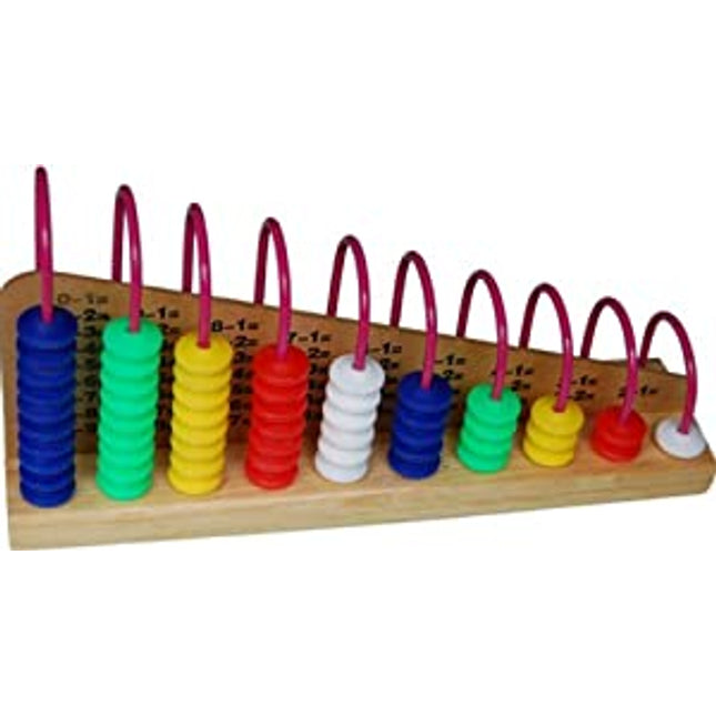 JUMBO ABACUS (10X10) WOODEN BEADS