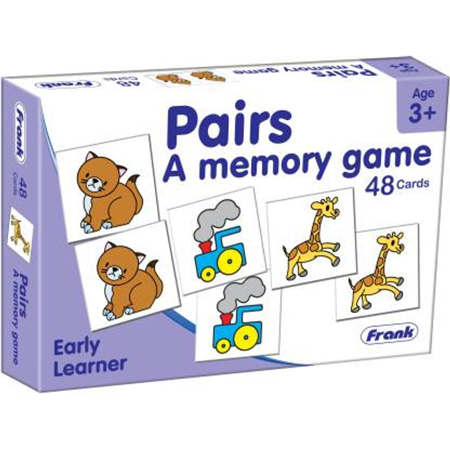 PAIRS A MEMORY GAME