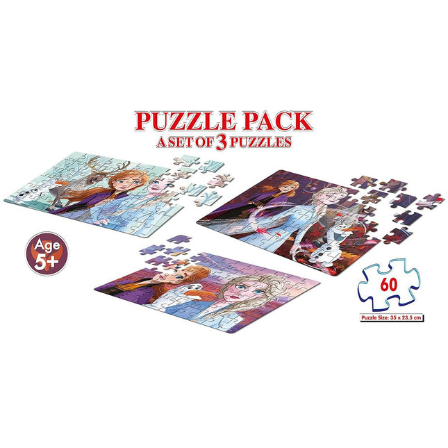FROZEN II - PUZZLE PACK