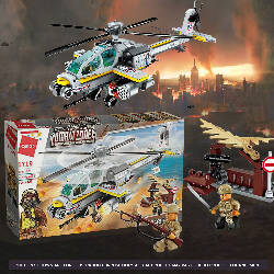 Apache Raid Building Blocks for Kids 6 to 12 Years (280 pcs) 1719 (Multicolor)