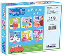 Load image into Gallery viewer, PEPPA PIG - 6 IN 1 PUZZLES
