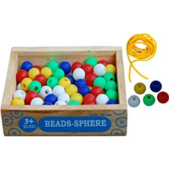 BEADS CIRCLE-SMALL (SET OF 100 BEADS)